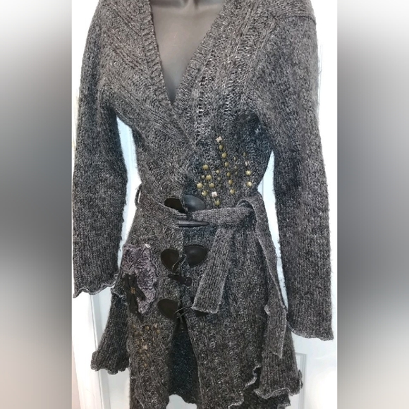 Vitrin Design mohair blend cardigan - Picture 6 of 8